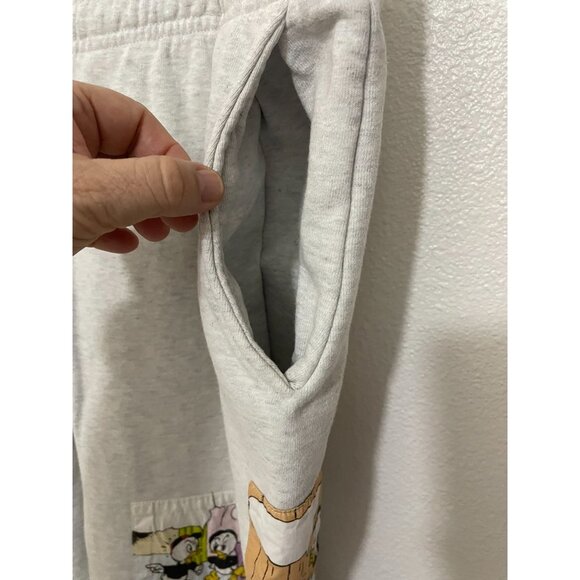 Donald Duck and Huey Duey Louie Patches Sweatpants Disney SIZE L - Picture 5 of 9